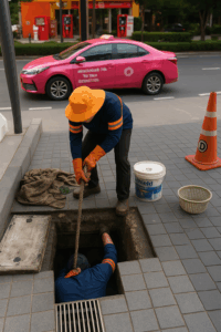 จ้างลอกท่อ